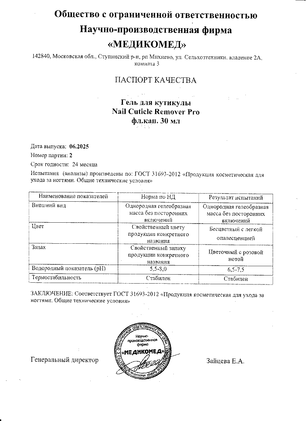 Паспорт №062025